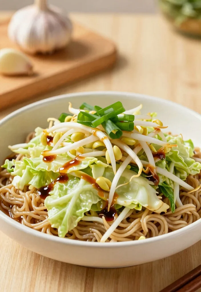 15 Chinese Coleslaw with Ramen Noodles Recipes (Crispy & Refreshing) - 8. Garlic Soy Ramen Noodle Salad 1
