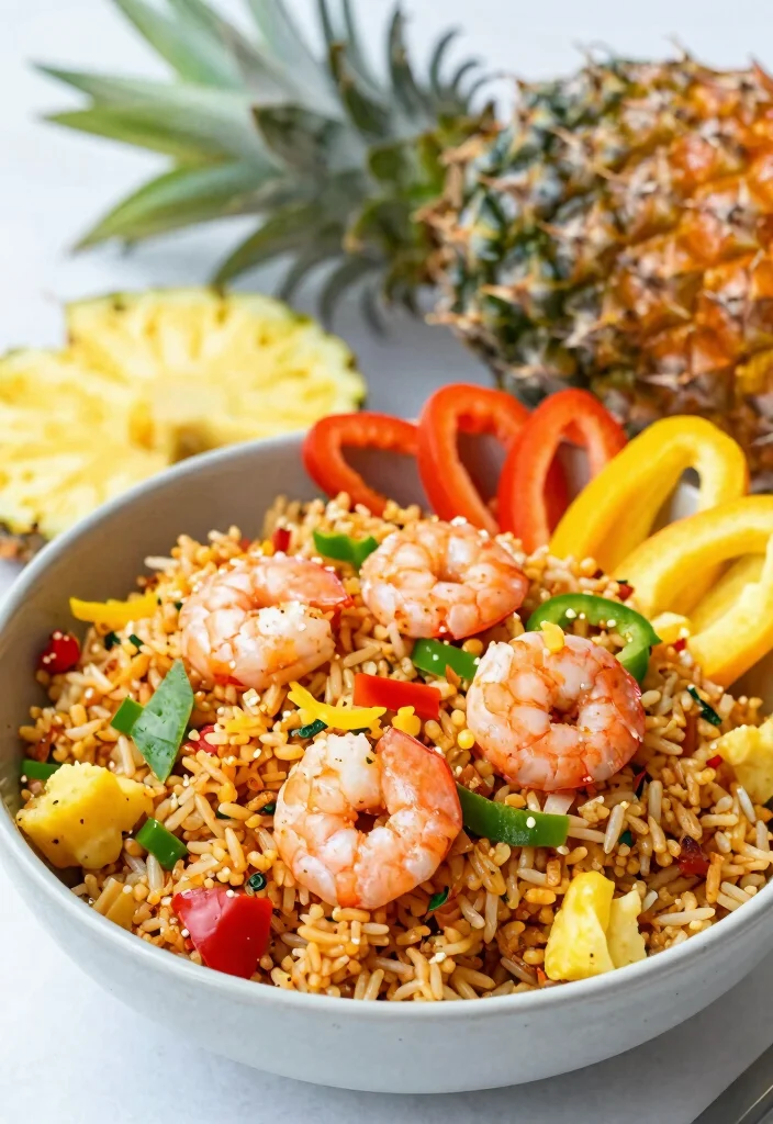 15 Chinese Shrimp Fried Rice Recipes (Quick & Flavorful) - 10. Sweet and Sour Shrimp Fried Rice 1