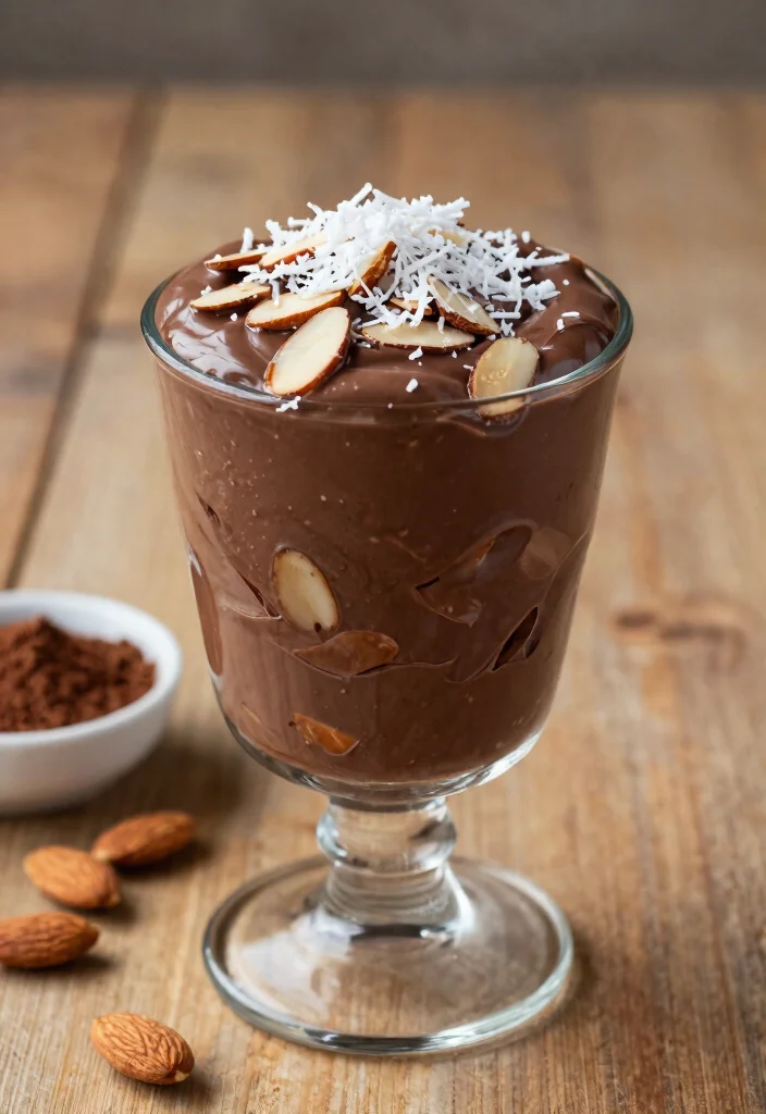 15 Greek Yogurt Parfait Recipes (Breakfast Bliss) - Chocolate Almond Joy Parfait 1