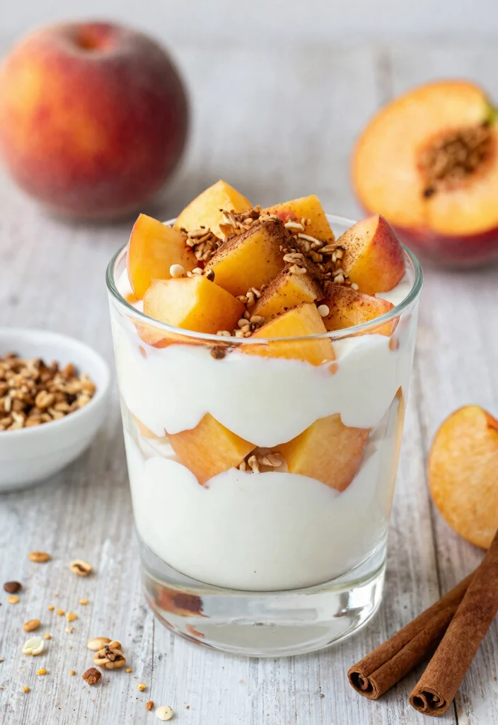 15 Greek Yogurt Parfait Recipes (Breakfast Bliss) - Peachy Keen Parfait 1
