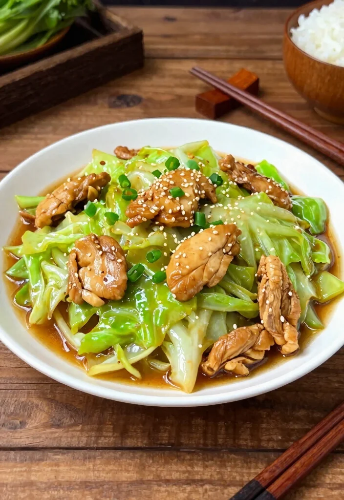 15 Healthy Chinese Chicken Cabbage Stir Fry Recipes for Quick Dinners - 1. Classic Chicken and Cabbage Stir Fry 1
