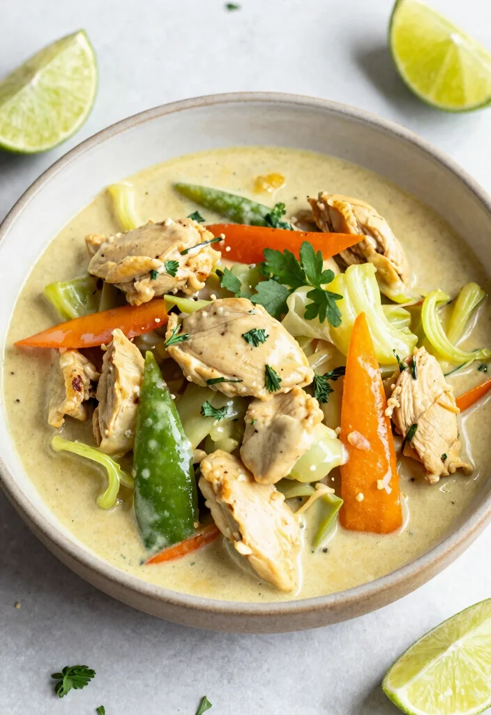 15 Healthy Chinese Chicken Cabbage Stir Fry Recipes for Quick Dinners - 11. Coconut Curry Chicken Cabbage Stir Fry 1