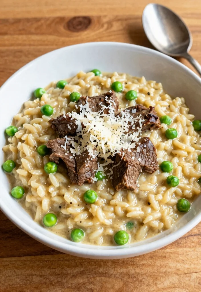 15 Thai Beef Curry Recipes (Tender & Flavorful) - 15. One-Pot Thai Beef Curry Risotto 1