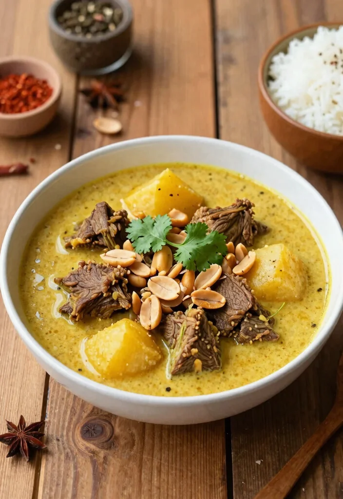 15 Thai Beef Curry Recipes (Tender & Flavorful) - 3. Massaman Beef Curry 1