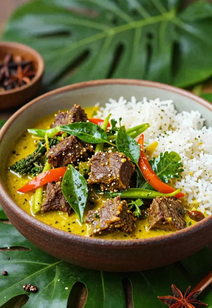 15 Thai Beef Curry Recipes (Tender & Flavorful) - 5. Jungle Curry Beef 1