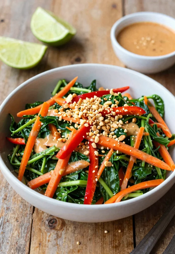 15 Thai Peanut Salad Recipes (Nutty Bliss) - 1. Classic Thai Peanut Salad 1