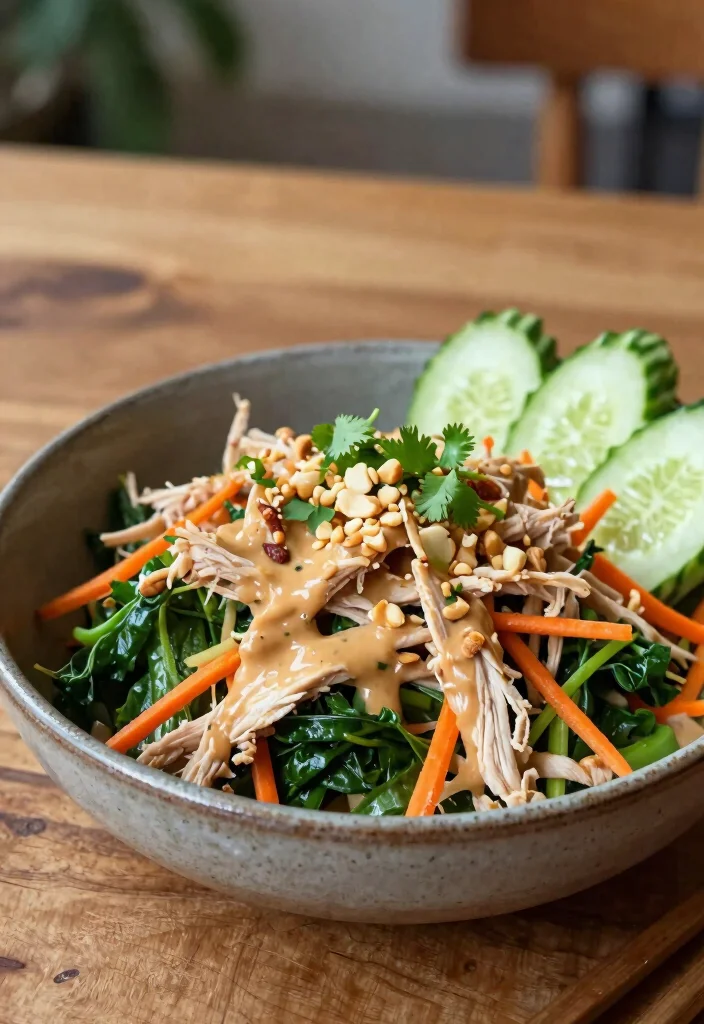 15 Thai Peanut Salad Recipes (Nutty Bliss) - 3. Thai Peanut Chicken Salad 1
