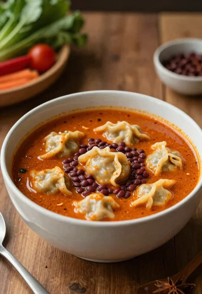 15 Thai Red Curry Dumpling Soup Recipes (Tender & Rich) - 13. Thai Red Curry Dumpling Soup with Red Lentils 1