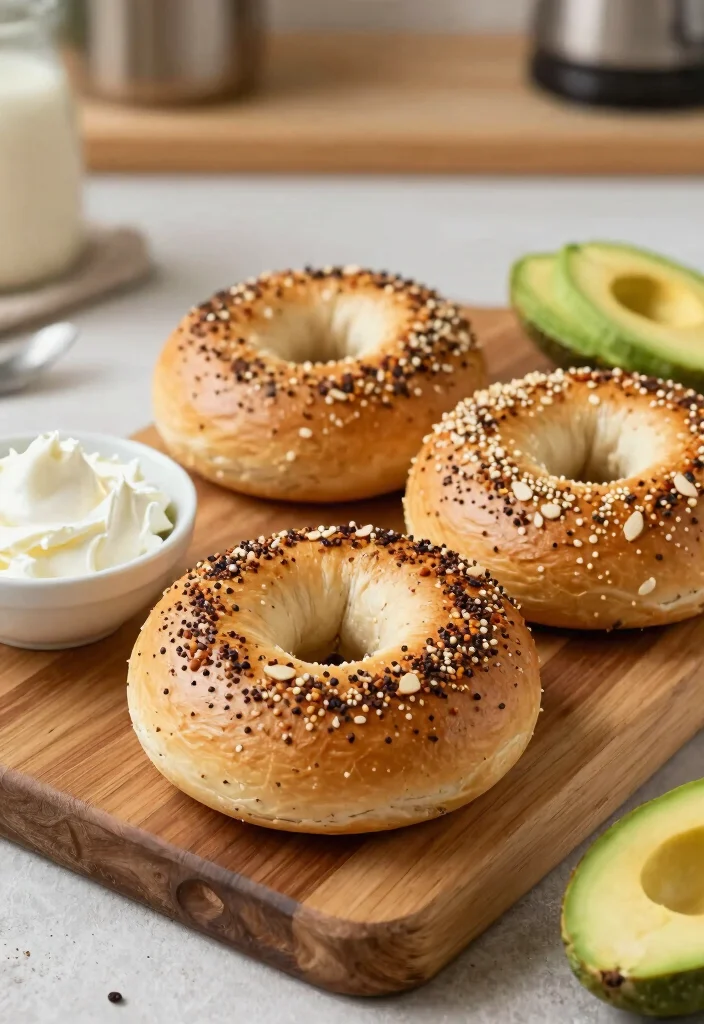 16 Almond Flour Greek Yogurt Bagels (Keto Friendly) - 4. Everything Bagel Almond Flour Variation 1