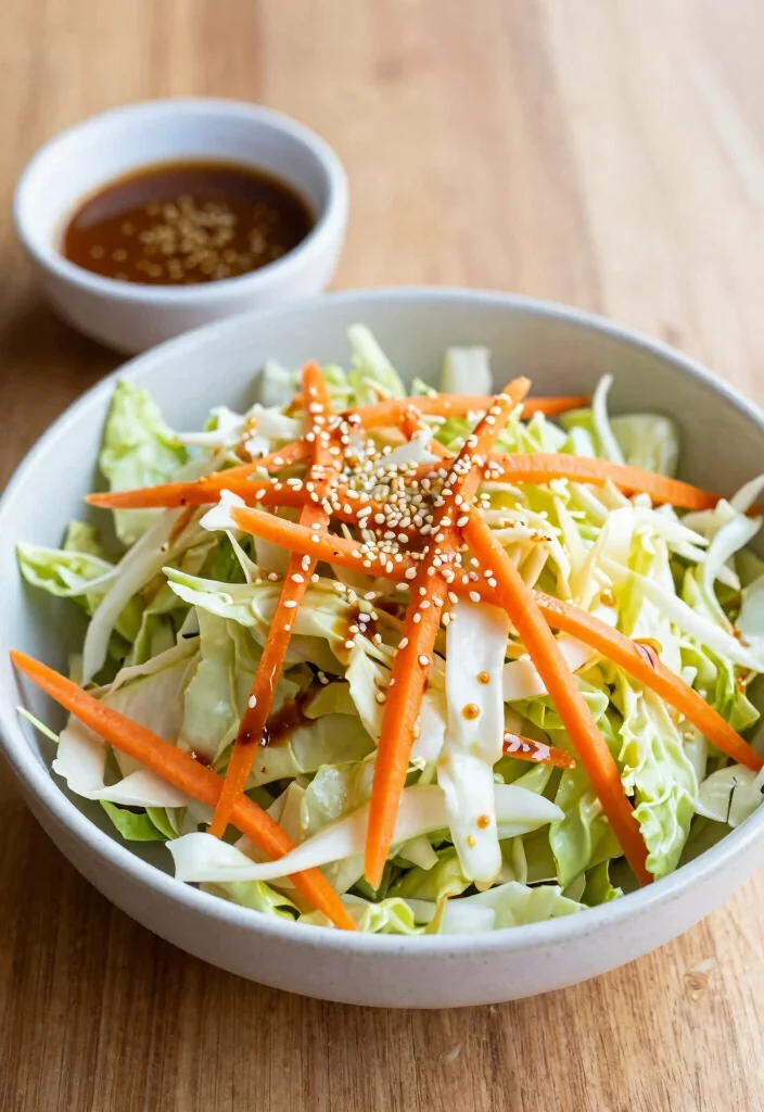 16 Crisp & Tangy Chinese Cabbage Salad Recipes - 1. Classic Napa Cabbage Salad with Sesame Dressing 1