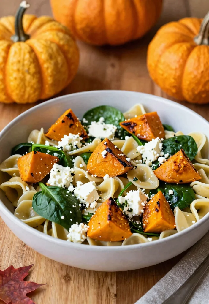 16 Delicious Greek Tortellini Pasta Salad Recipes (Creamy & Fresh) - 14. Greek Tortellini Salad with Butternut Squash 1