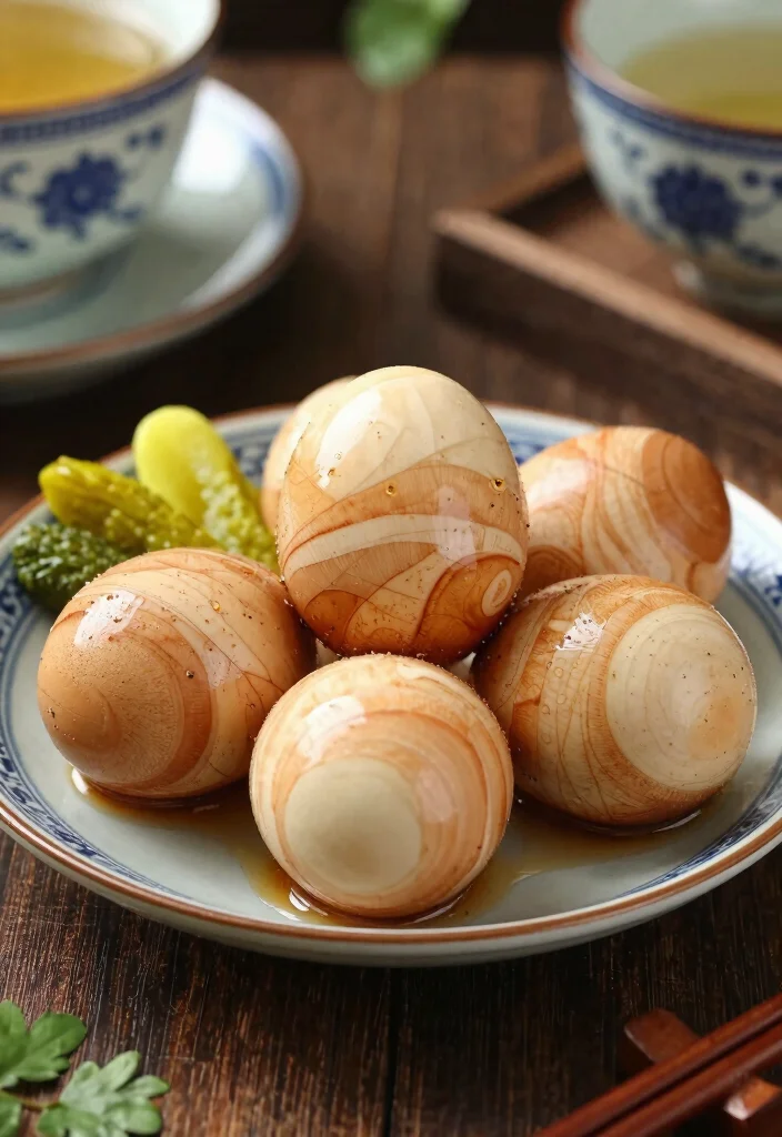 16 Easy & Impressive Chinese Dinner Party Recipes - 11. Tea Eggs 1