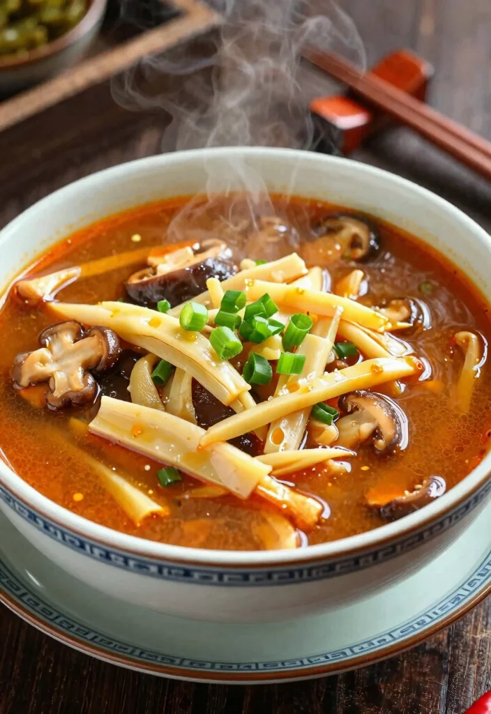 16 Easy & Impressive Chinese Dinner Party Recipes - 5. Hot and Sour Soup 1