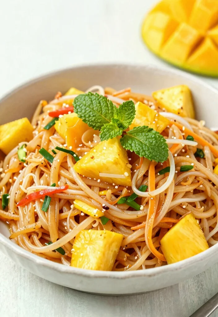 16 Gluten Free Pad Thai Recipes (Easy & Delicious) - 16. Fruity Gluten Free Pad Thai 1