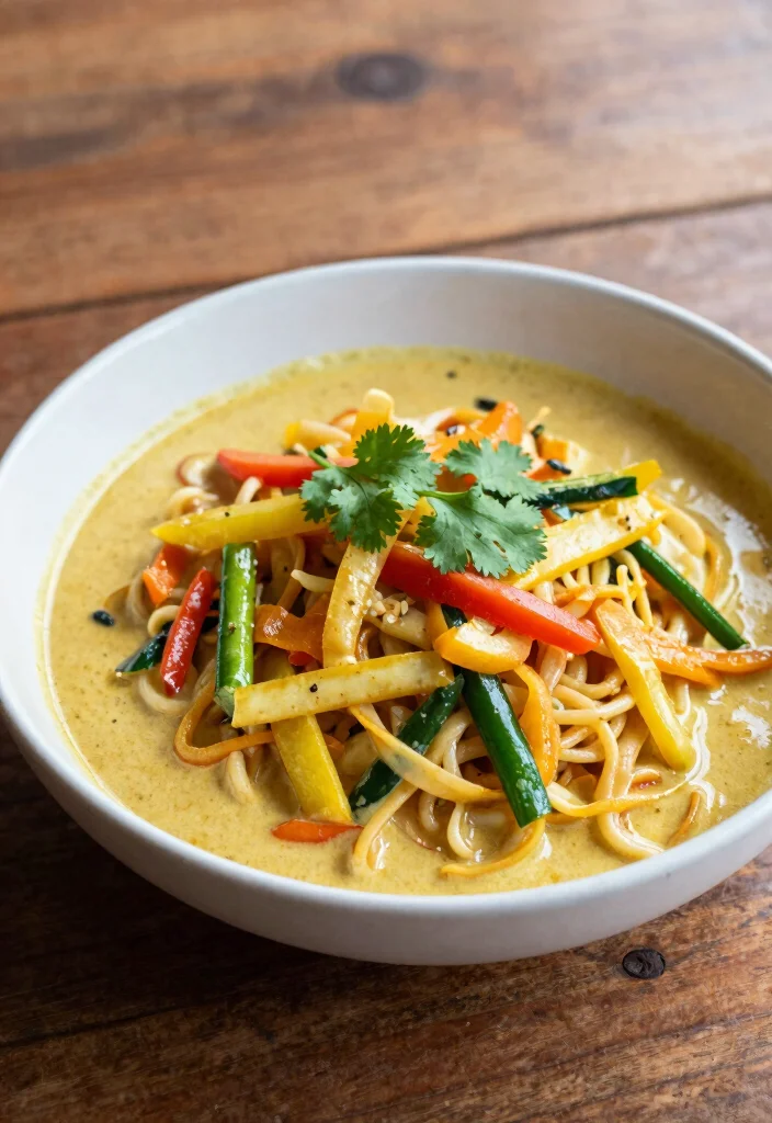 16 Gluten Free Pad Thai Recipes (Easy & Delicious) - 8. Coconut Curry Gluten Free Pad Thai 1