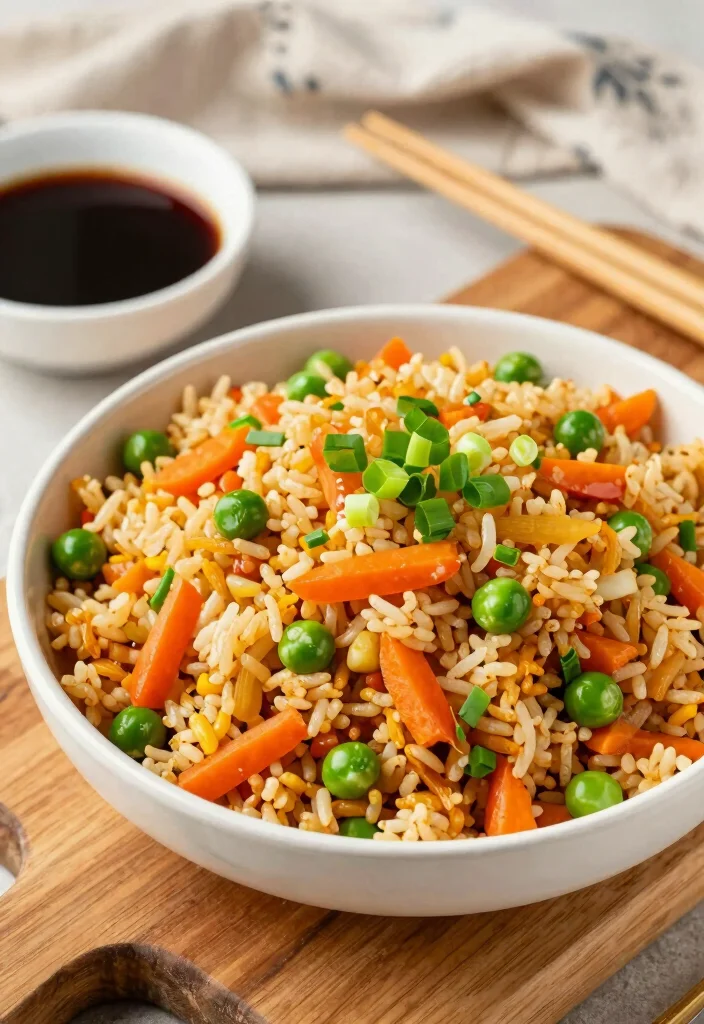 16 Healthy & Easy Chinese Vegetable Fried Rice Recipes - 1. Classic Vegetable Fried Rice 1