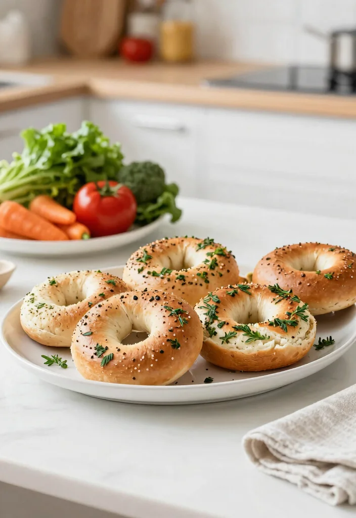 16 Homemade Greek Yogurt Bagels (Better Than Store) - 13. Cauliflower Bagels 1