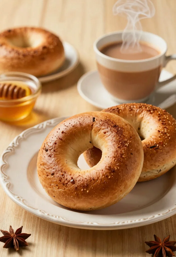 16 Homemade Greek Yogurt Bagels (Better Than Store) - 15. Spiced Chai Bagels 1