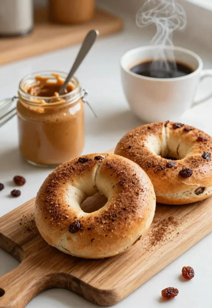 16 Homemade Greek Yogurt Bagels (Better Than Store) - 3. Sweet Cinnamon Raisin Bagels 1