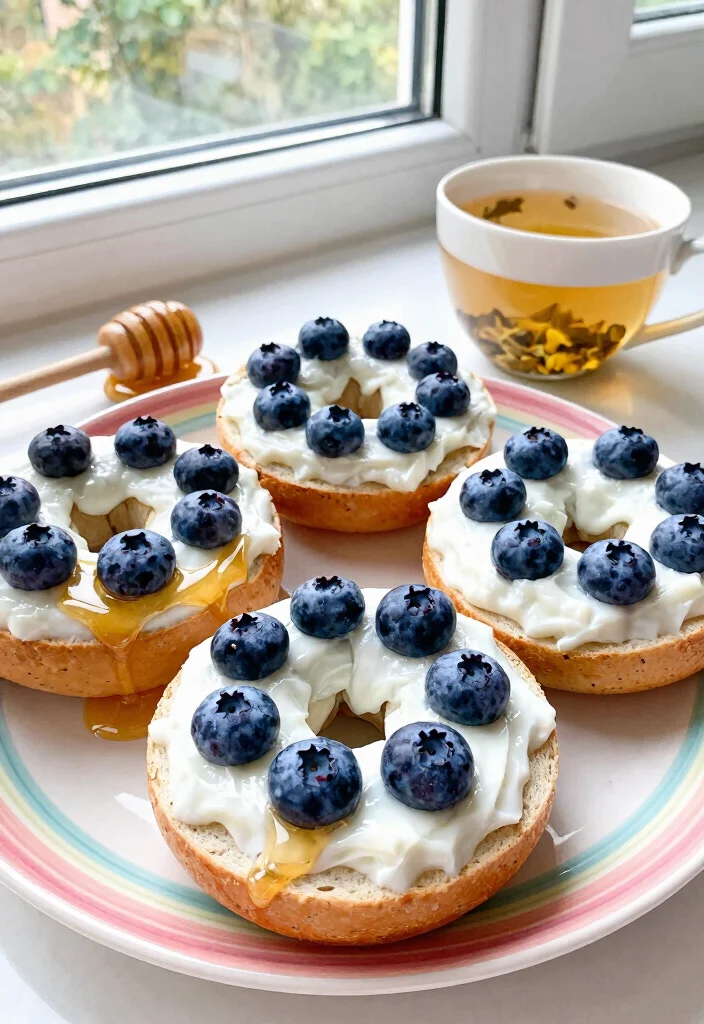 16 Homemade Greek Yogurt Bagels (Better Than Store) - 6. Blueberry Greek Yogurt Bagels 1