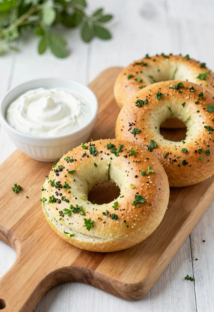 16 Homemade Greek Yogurt Bagels (Better Than Store) - 9. Zucchini Feta Bagels 1
