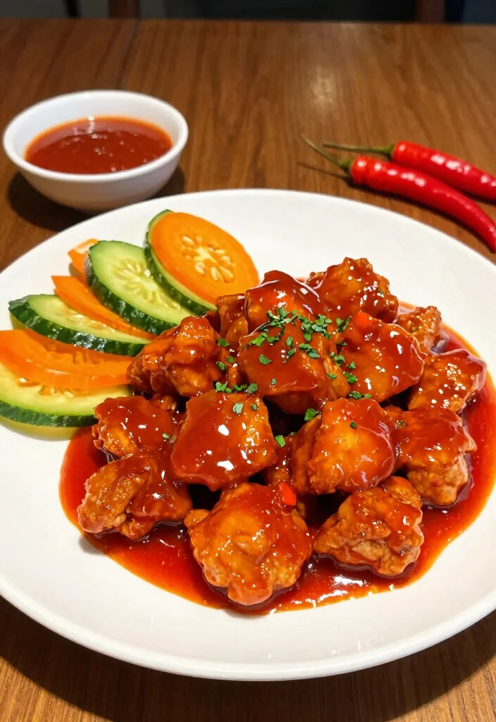 16 Keto Chinese Food Recipes (Low-Carb & Delicious) - 15. Keto Sweet and Spicy Chicken 1