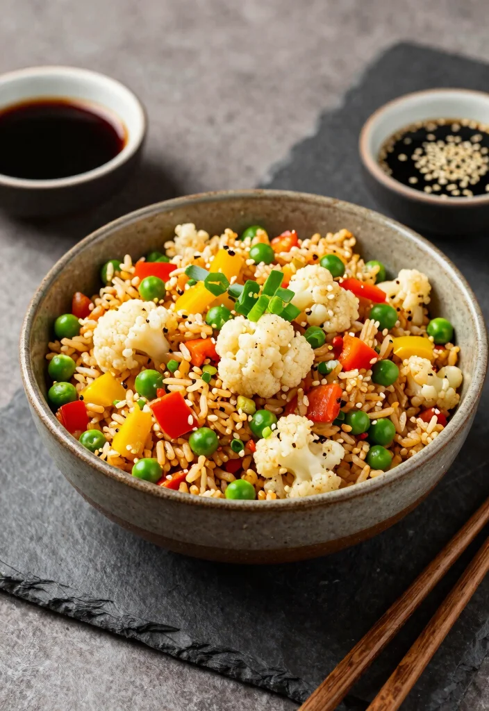 16 Keto Chinese Food Recipes (Low-Carb & Delicious) - 2. Cauliflower Fried Rice 1