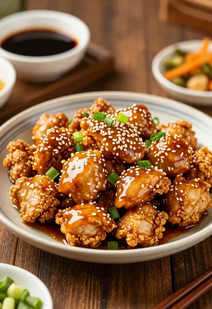 16 Keto Chinese Food Recipes (Low-Carb & Delicious) - 8. Keto Sesame Chicken 1