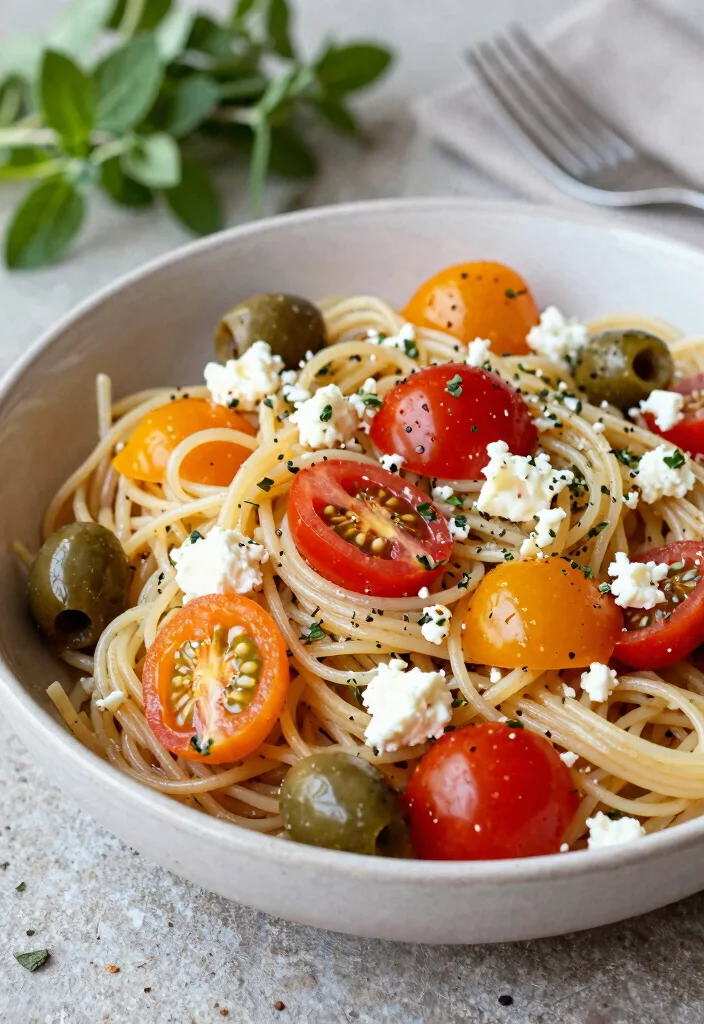 16 Light & Flavorful Chinese Glass Noodle Recipes - 12. Mediterranean Glass Noodle Salad 1