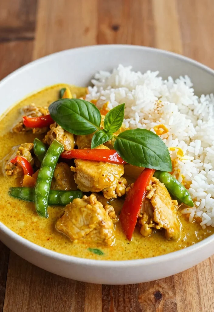 16 Thai Coconut Curry Chicken Recipes (Creamy Bliss) - 1. Classic Thai Coconut Curry Chicken 1