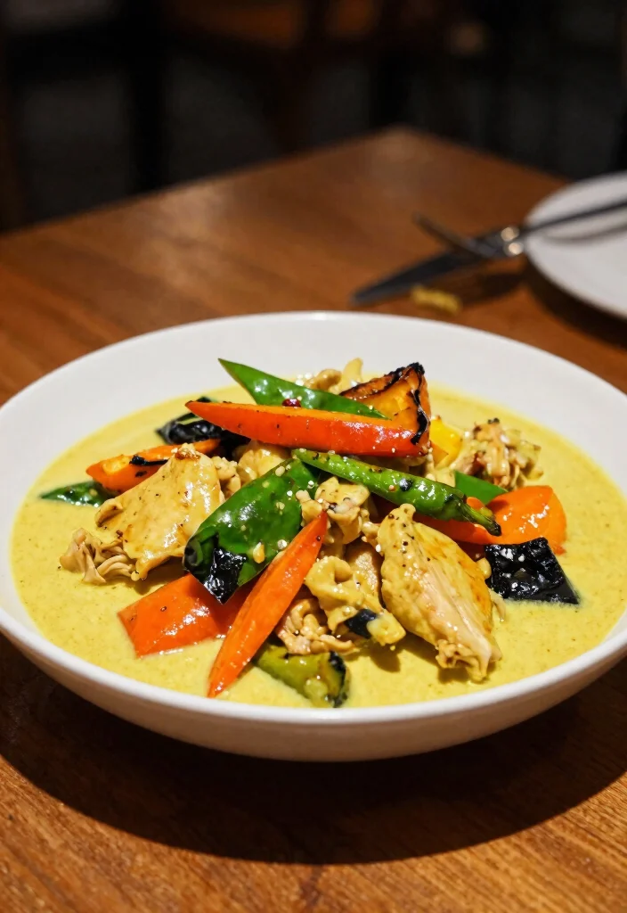 16 Thai Coconut Curry Chicken Recipes (Creamy Bliss) - 13. Thai Coconut Curry Chicken with Roasted Vegetables 1