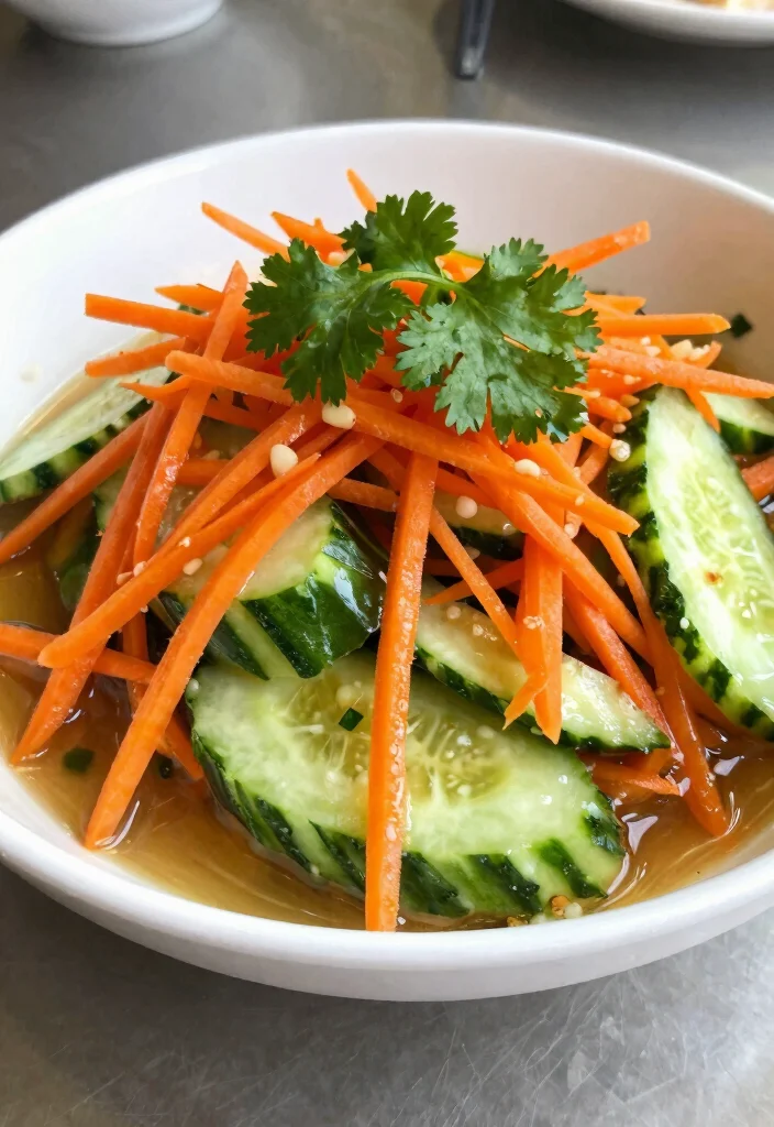 16 Thai Cucumber Salad Recipes with a Rice Vinegar Twist - 10. Thai Cucumber Salad with Grated Carrots 1