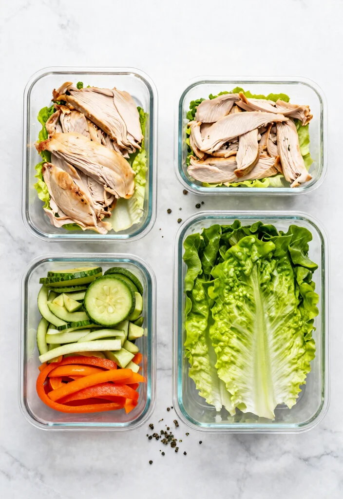16 Thai Turkey Lettuce Wraps (Lean & Fresh) - 6. Meal Prep Magic: Perfectly Packaged Lunches 1