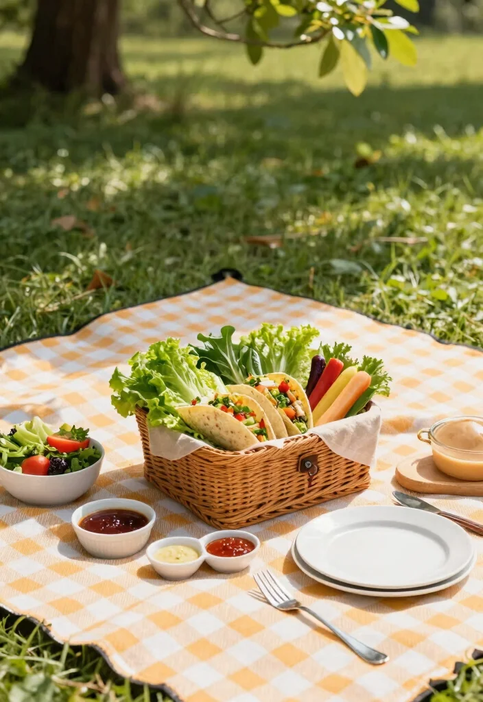 16 Thai Turkey Lettuce Wraps (Lean & Fresh) - 8. Perfectly Portable: Ideal for Picnics 1