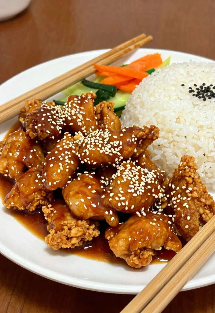 17 American Chinese Food Recipes (Classic Takeout Favorites) - 10. Sesame Chicken 1