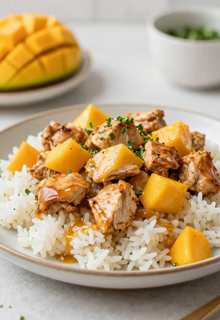 17 American Chinese Food Recipes (Classic Takeout Favorites) - 15. Mango Chicken 1