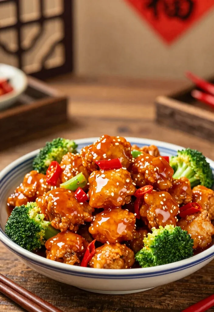 17 American Chinese Food Recipes (Classic Takeout Favorites) - 2. General Tso's Chicken 1