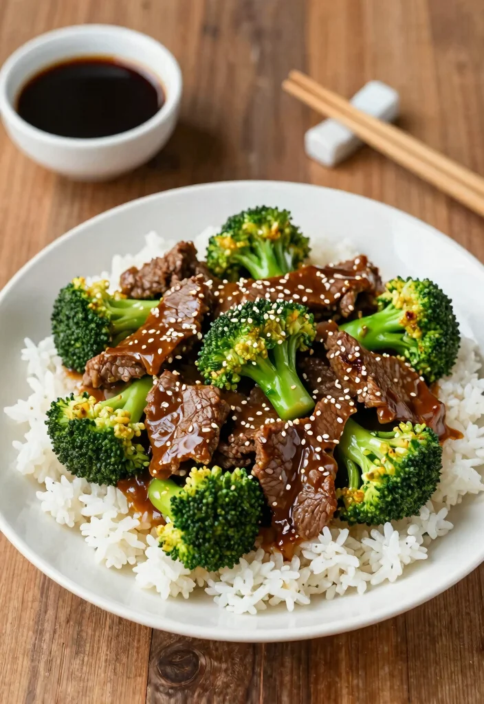 17 American Chinese Food Recipes (Classic Takeout Favorites) - 4. Beef and Broccoli Stir-Fry 1
