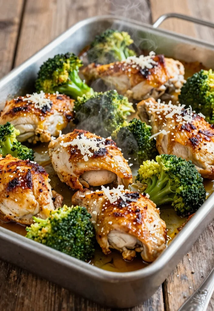 17 Chinese Chicken and Broccoli Recipes (Quick Takeout-Style) - 7. One-Pan Chicken and Broccoli Bake 1