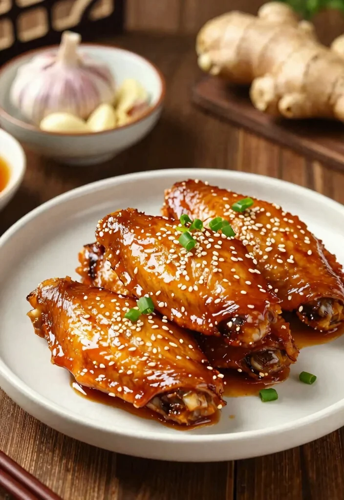 17 Chinese Fried Chicken Wing Recipes (Crispy & Flavorful) - 1. Classic Chinese Soy Sauce Wings 1