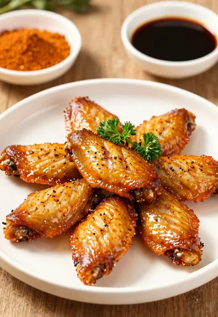 17 Chinese Fried Chicken Wing Recipes (Crispy & Flavorful) - 7. Five-Spice Wings 1