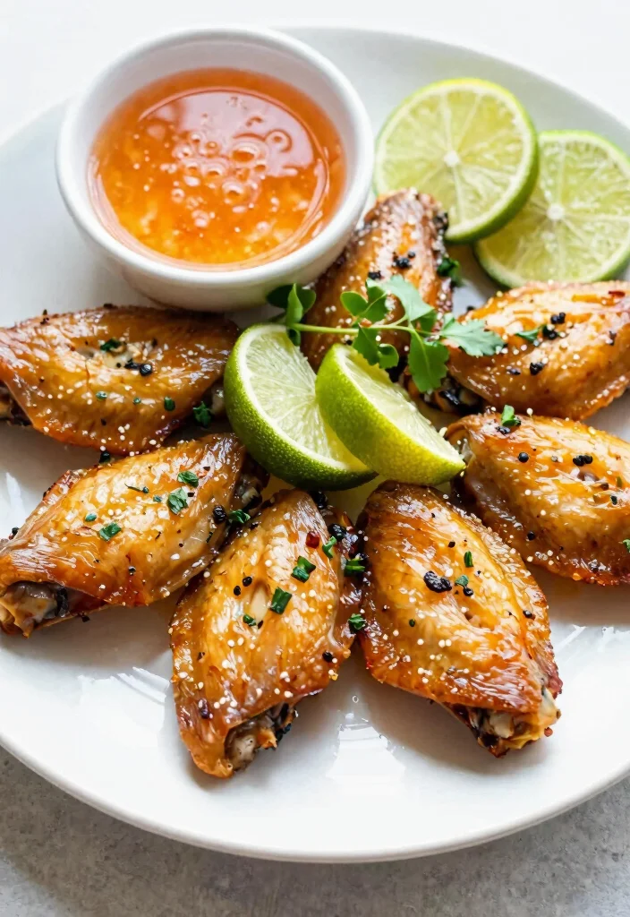17 Chinese Fried Chicken Wing Recipes (Crispy & Flavorful) - 8. Lemongrass Ginger Wings 1