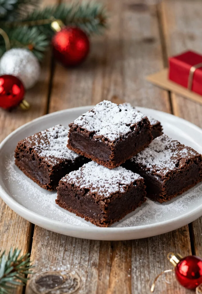 17 Chinese New Year Dessert Ideas (Festive Favorites) - 14. Mocha Brownies 1