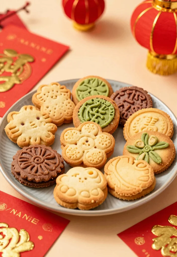 17 Chinese New Year Dessert Ideas (Festive Favorites) - 17. Chinese New Year Cookies 1