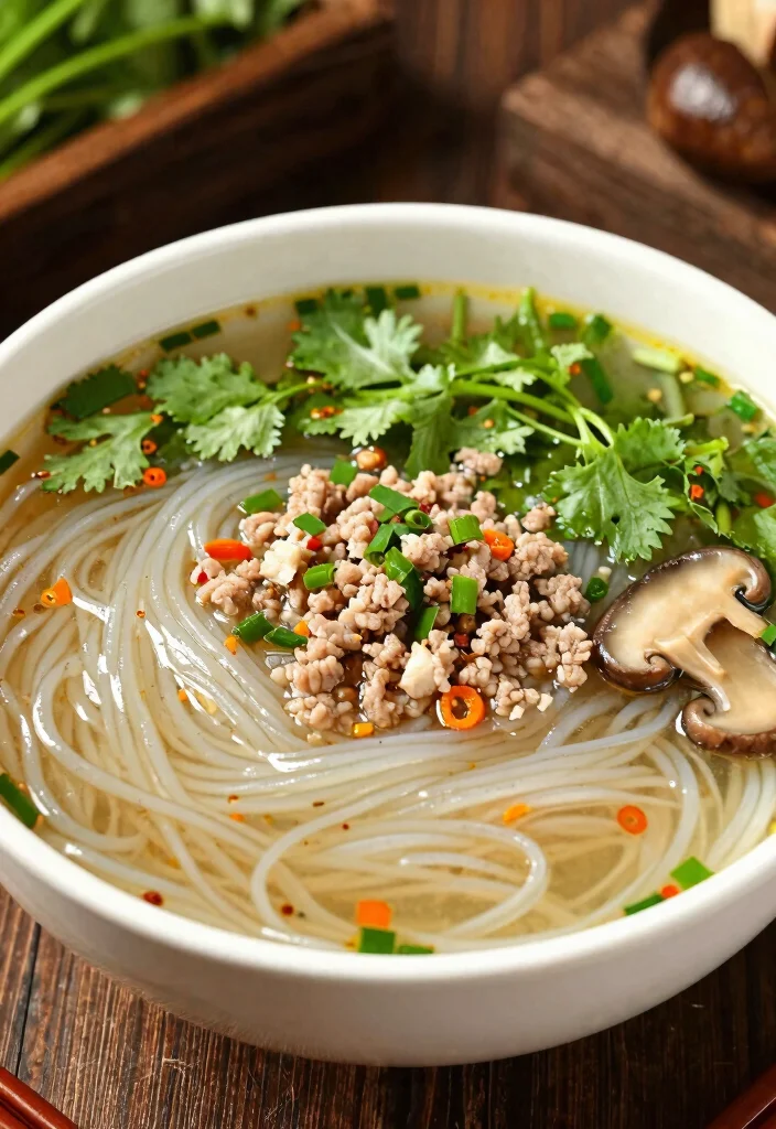 17 Chinese Noodle Soup Recipes: Comfort in a Bowl - 11. Yunnan Rice Noodle Soup 1