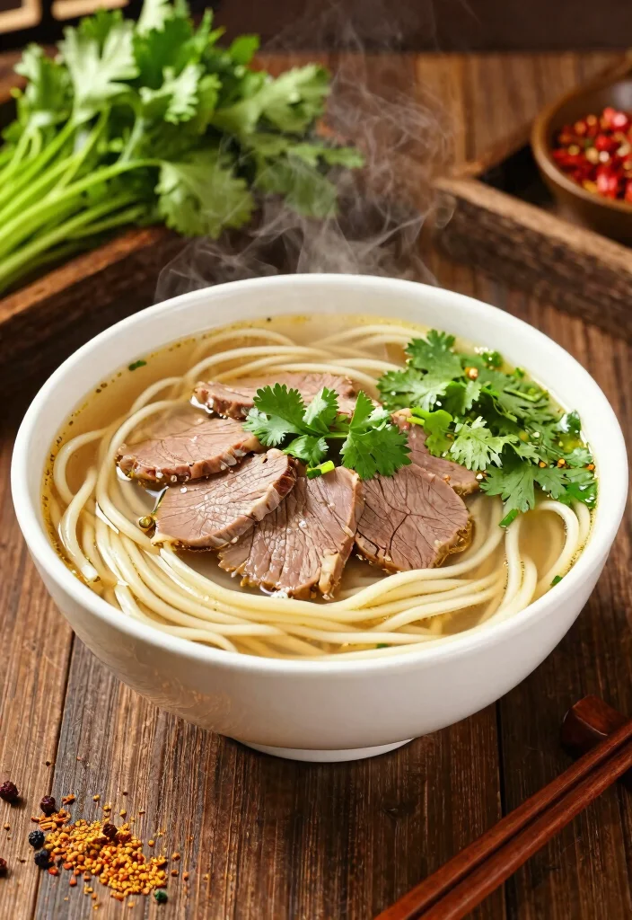 17 Chinese Noodle Soup Recipes: Comfort in a Bowl - 12. Lanzhou Beef Noodle Soup 1