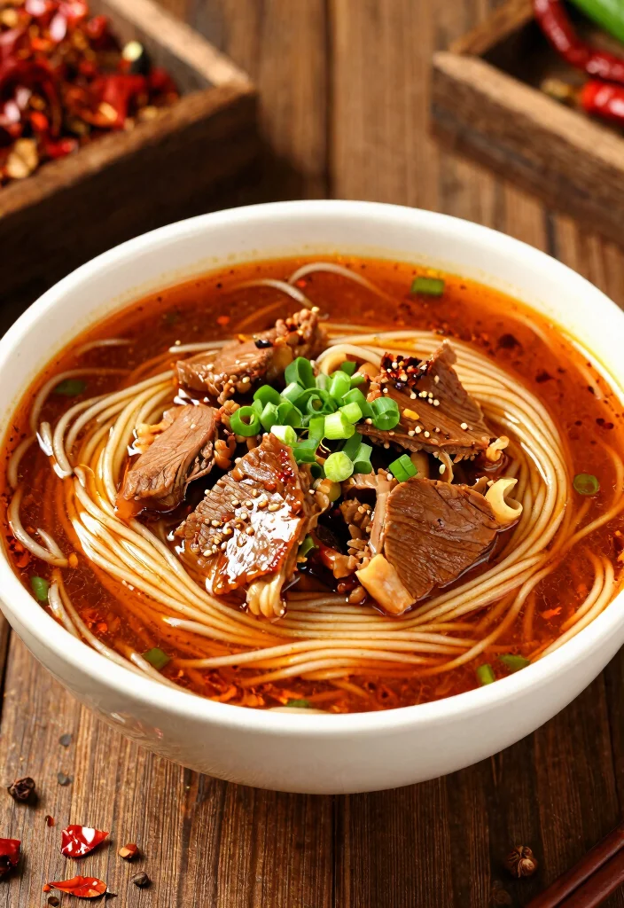 17 Chinese Noodle Soup Recipes: Comfort in a Bowl - 14. Xi’an Spicy Lamb Noodle Soup 1