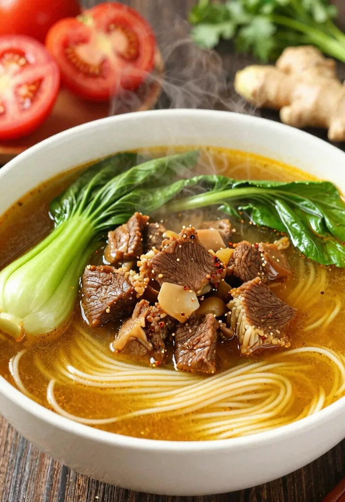 17 Chinese Noodle Soup Recipes: Comfort in a Bowl - 3. Taiwanese Beef Noodle Soup 1