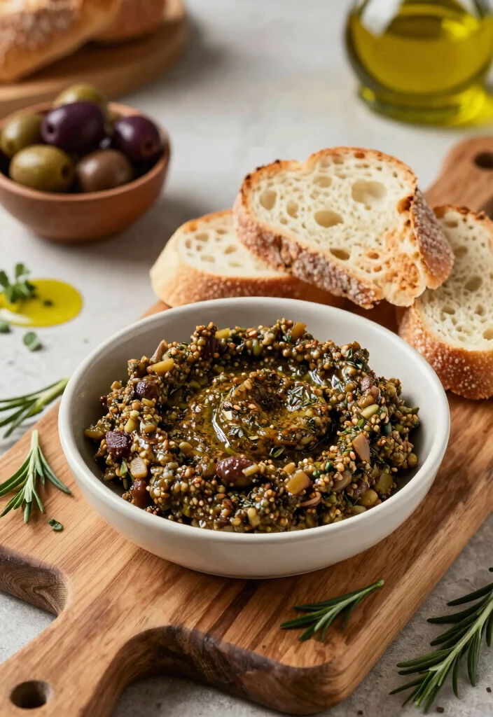17 Greek Appetizers for Parties (Crowd Pleasers) - 9. Olive Tapenade: A Bold Spread 1