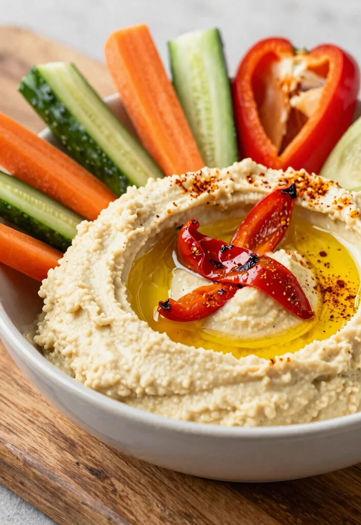 17 Greek Starters & Appetizers (Dinner Party Ready) - 1. Hummus with a Twist 1